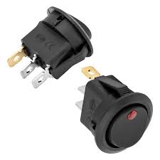CAM ACMA KAPAMA DUGMESI 12 V 20 AMP